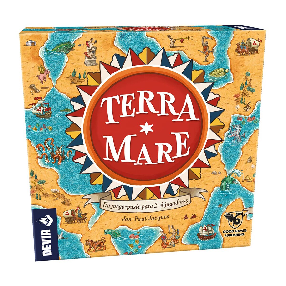 Jogo De Mesa Terra Mare Devir 1