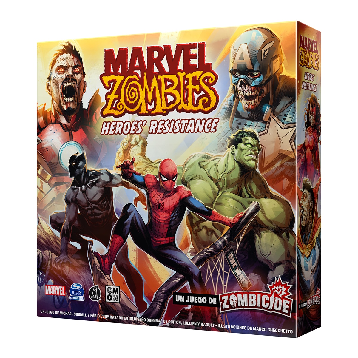 Imagem 0 de Jogo de mesa Zombies: Heroes Resistan ASMODEE Marvel