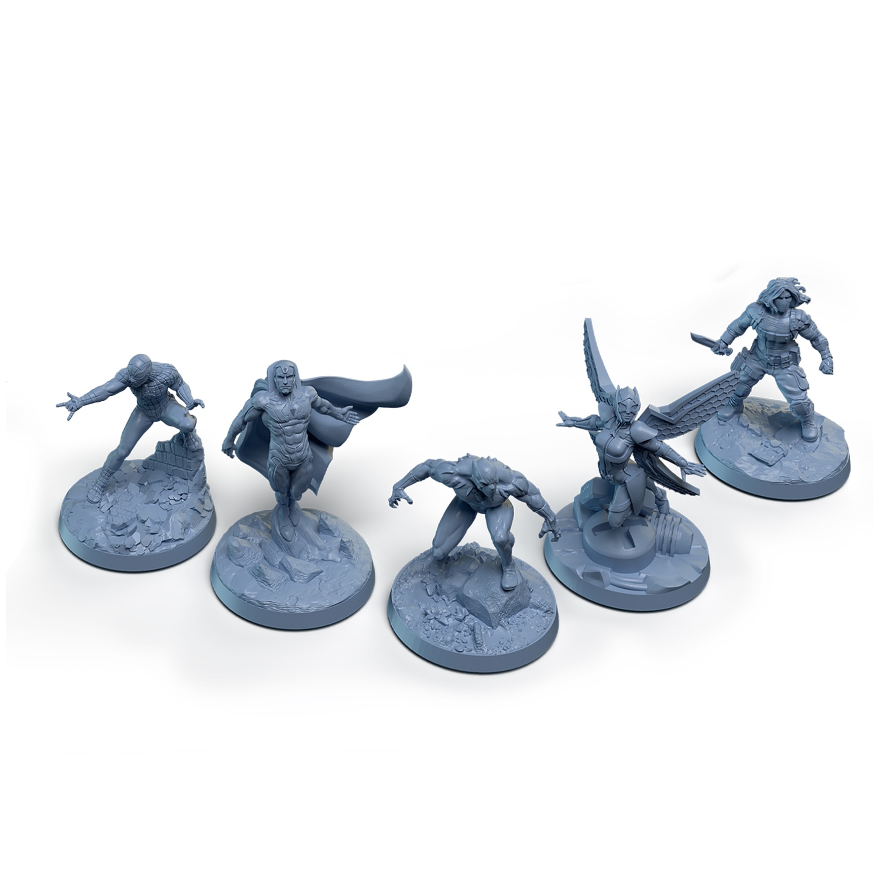 Jogo de mesa Zombies: Heroes Resistan ASMODEE Marvel 3