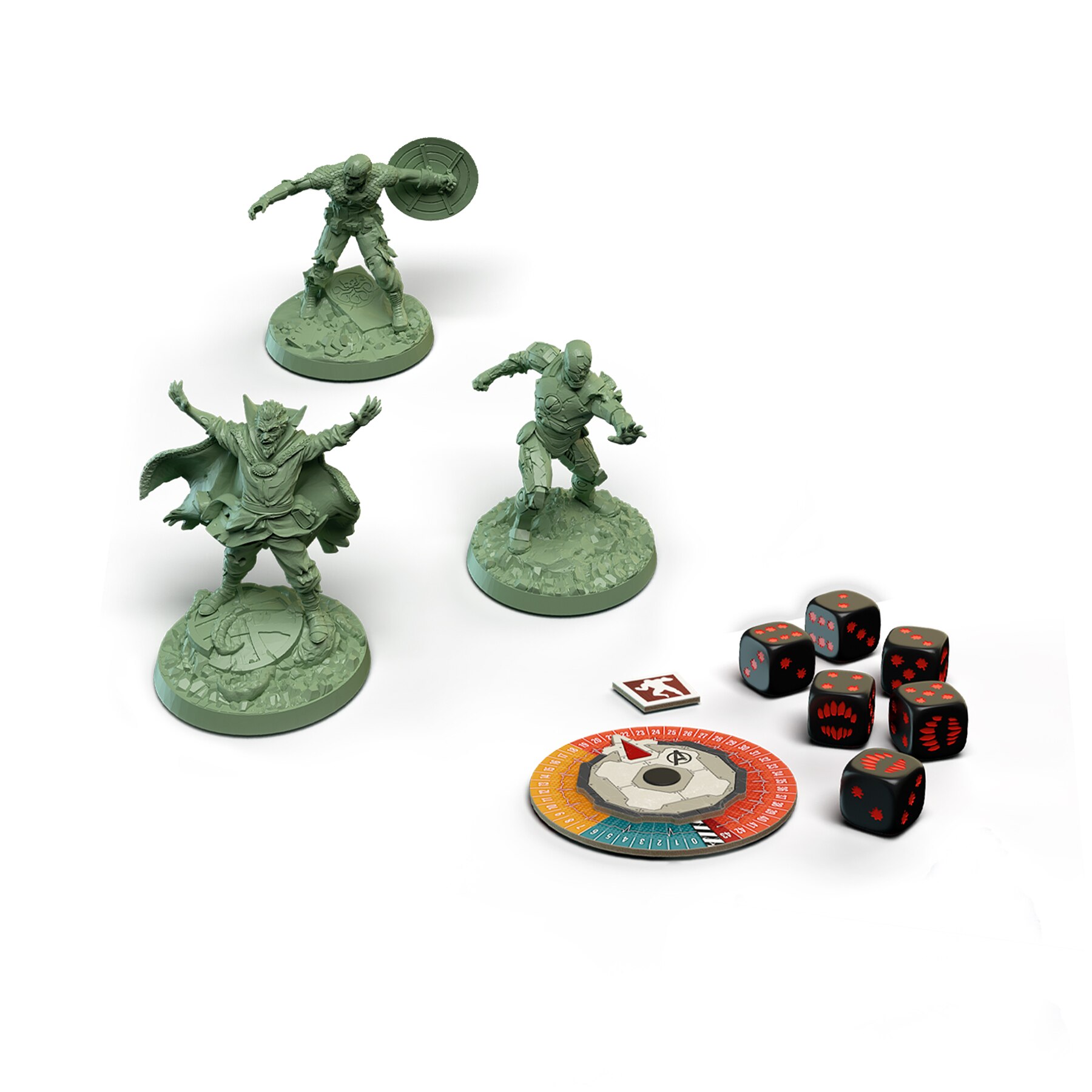 Jogo de mesa Zombies: Heroes Resistan ASMODEE Marvel 4