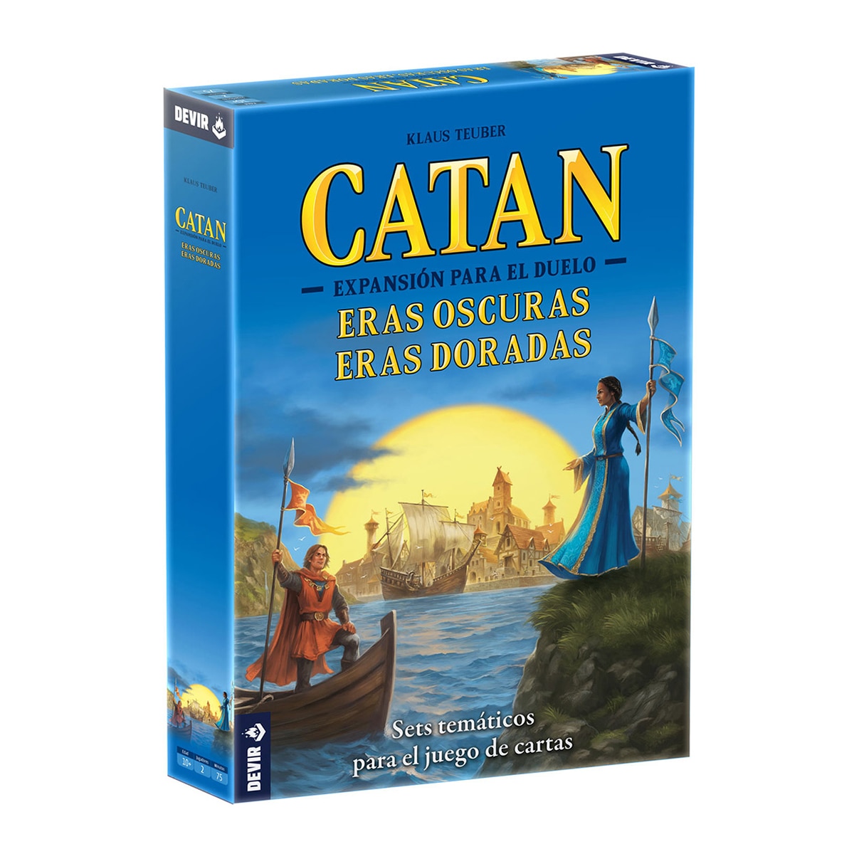 Imagen 0 de Juego de mesa Catan duelo: eras oscuras,dorad