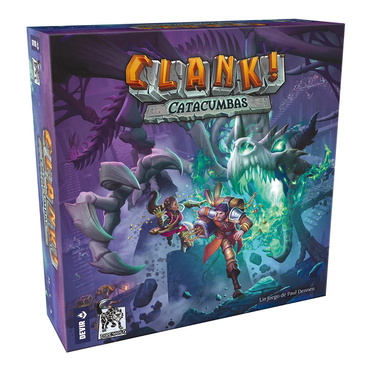 Jogo de mesa Clank: Catacumbas Devir 1