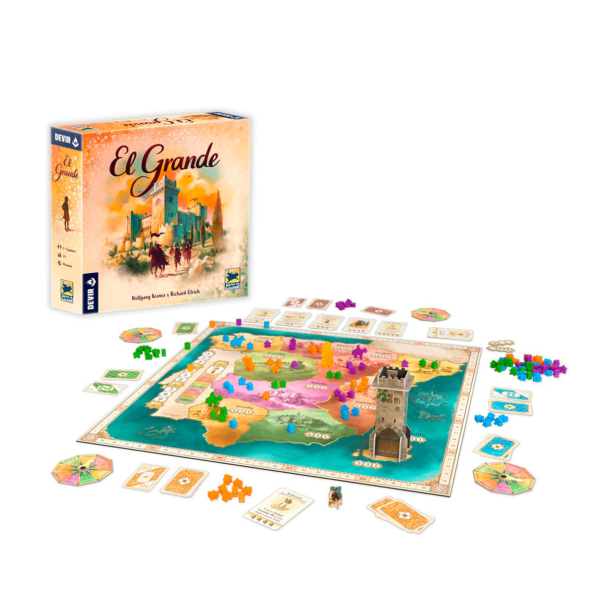 Jogo de mesa El grande: nueva edición Devir 3