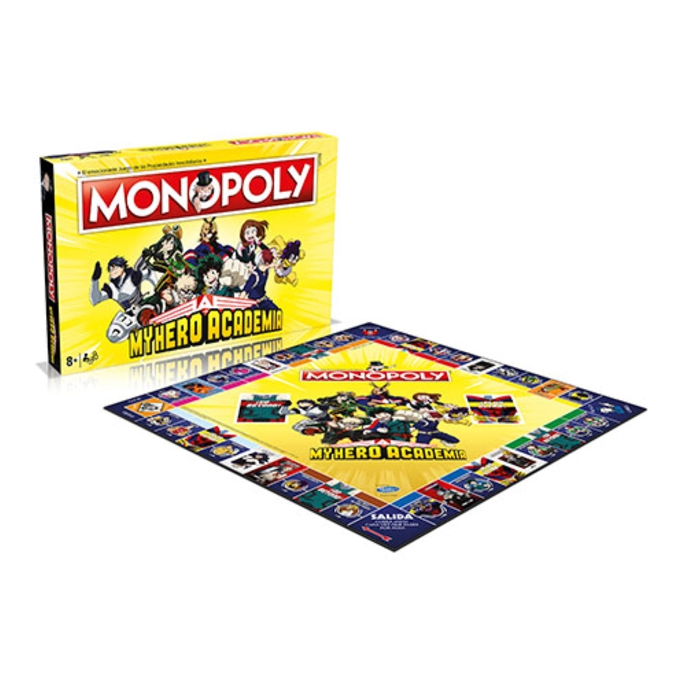 Jogo de Mesa Monopoly My Hero Academia Winning Moves 2