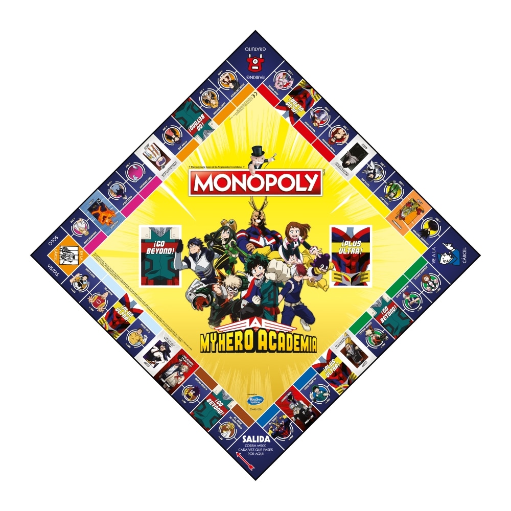Jogo de Mesa Monopoly My Hero Academia Winning Moves 3
