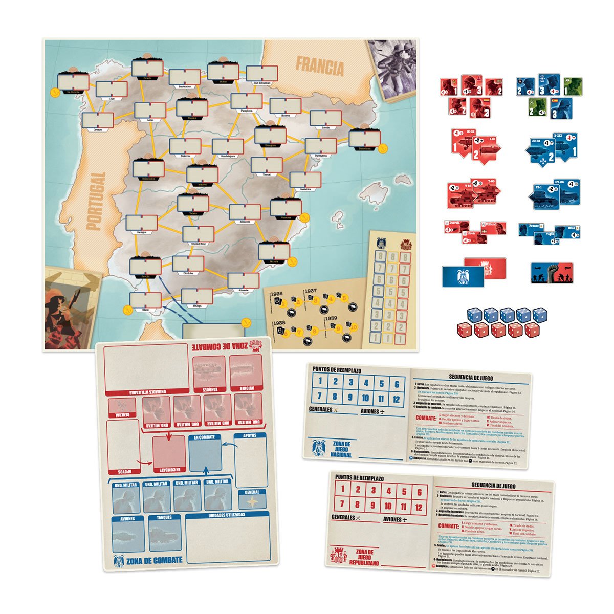 Jogo de Mesa España 1936 Devir 3