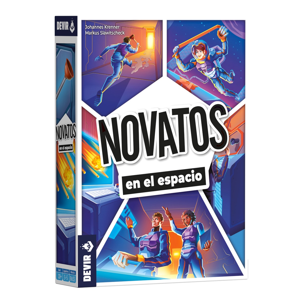 Devir - Juego de mesa Novatos en el espacio Devir.