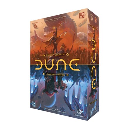 CMON Dune: La Guerra De Arrakis – Juego De Mesa Estratégico Asimétrico, 1-4 Jugadores, 120 Min, 14+ Años, Con 129 Miniaturas