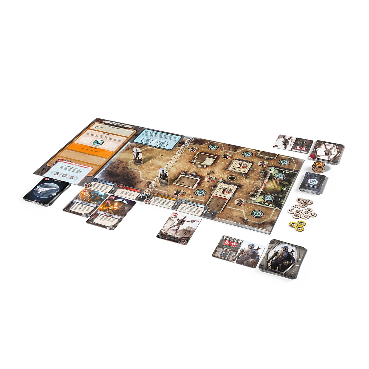Jogo de Tabuleiro The Mandalorian: Adventures Star Wars 2