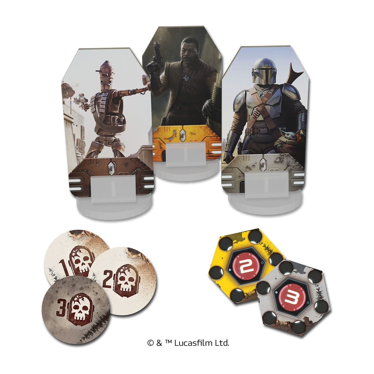 Jogo de Tabuleiro The Mandalorian: Adventures Star Wars 3