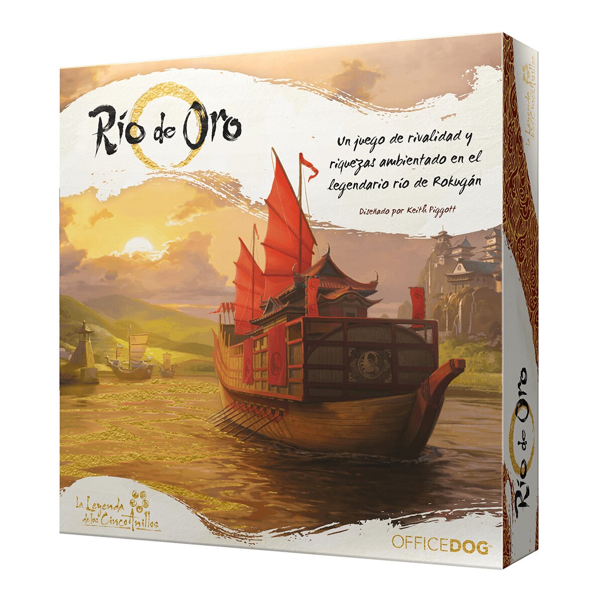 Jogo de Tabuleiro Rio de Ouro Asmodee 1