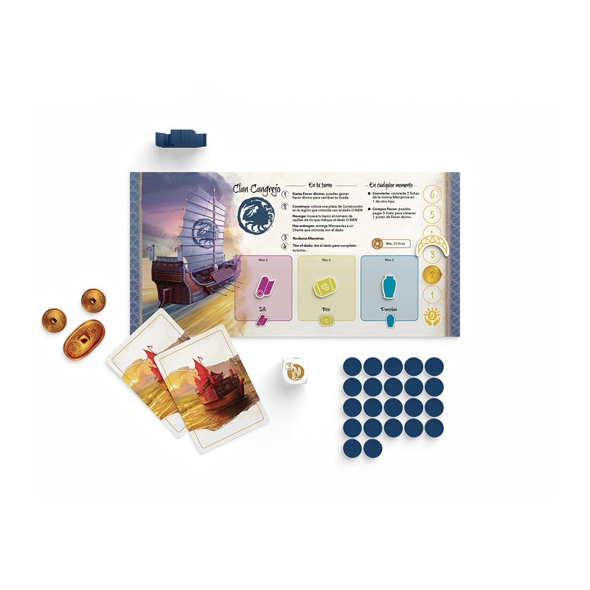 Jogo de Tabuleiro Rio de Ouro Asmodee 4
