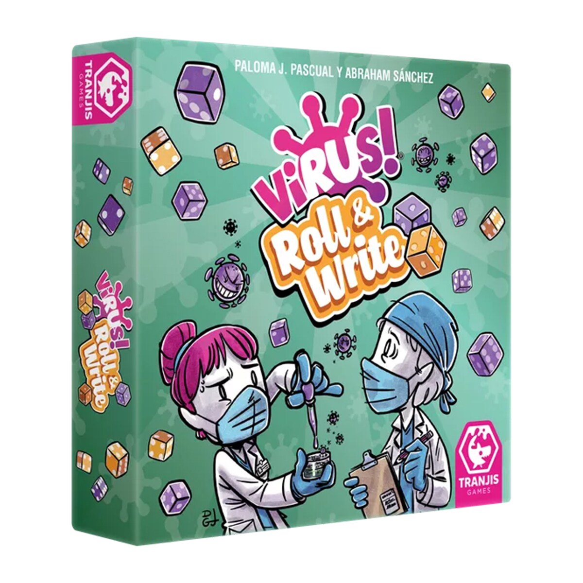 Juego de mesa VIRUS! Roll & Write Zacatrus 1