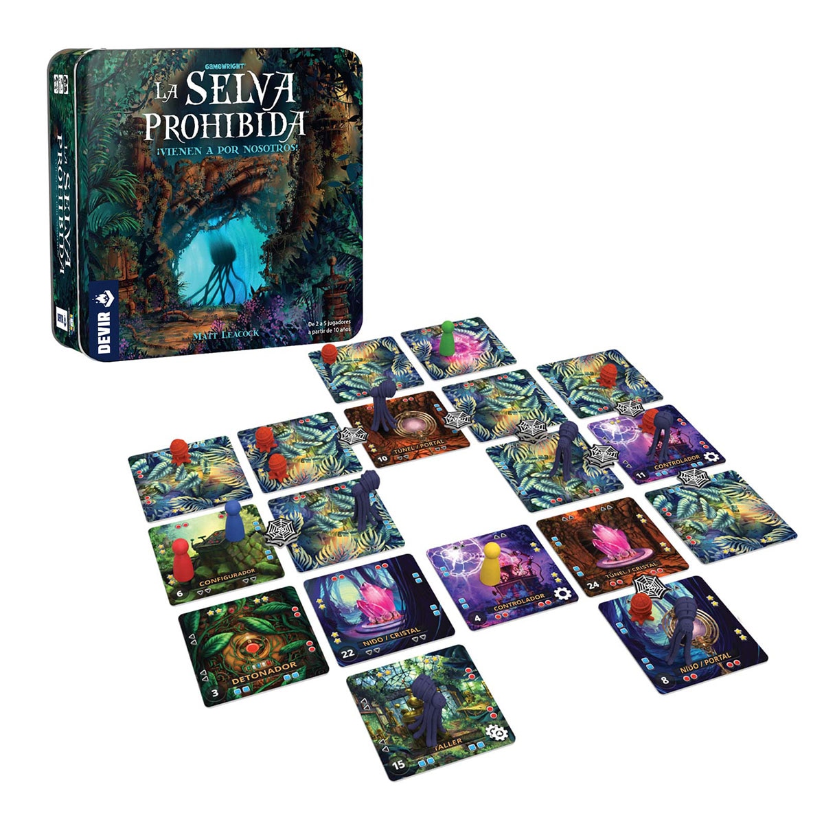 Jogo de Tabuleiro da Selva Proibida 2