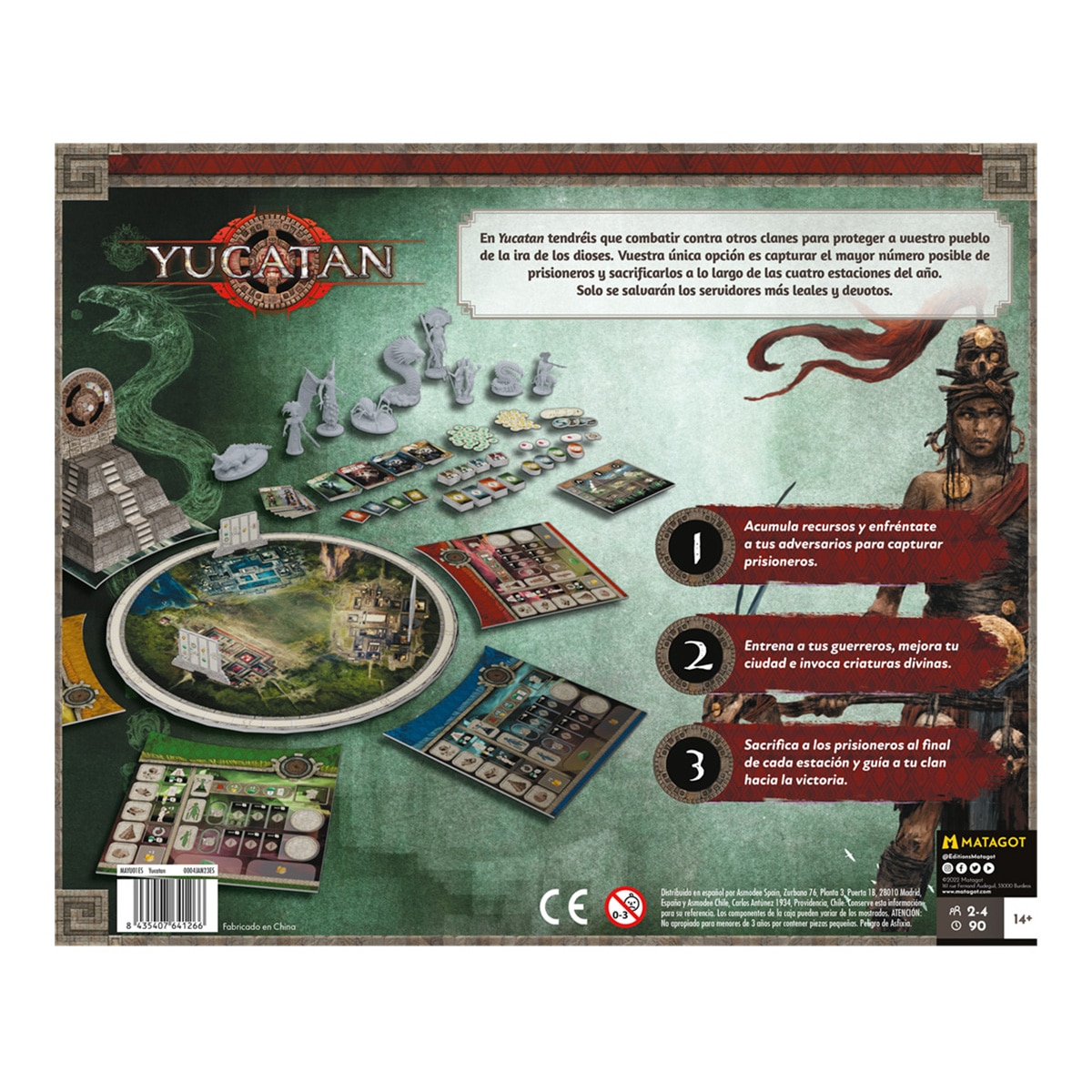 Jogo de Tabuleiro Yucatan Asmodee 3
