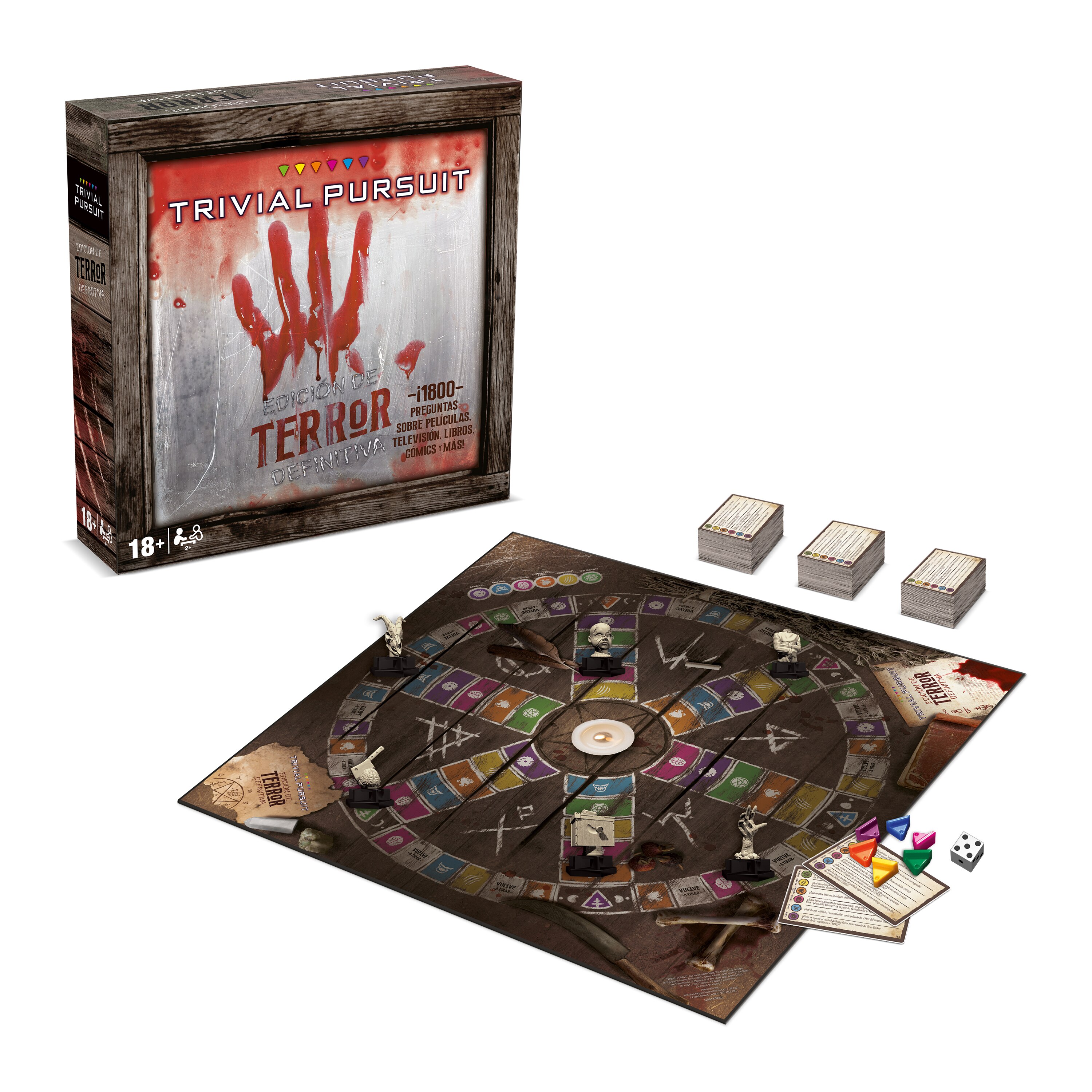 Juego de mesa Trivial Pursuit Horror Creative Toys 2