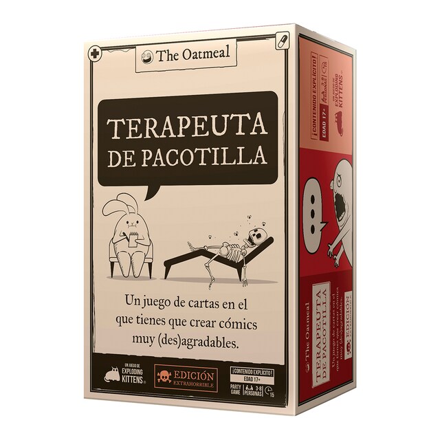 Imagen 0 de Juego de mesa Terapeuta de pacotilla Exploding Kittens