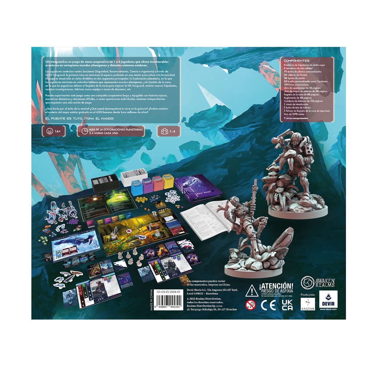 Jogo de tabuleiro ISS Vanguard Devir 4