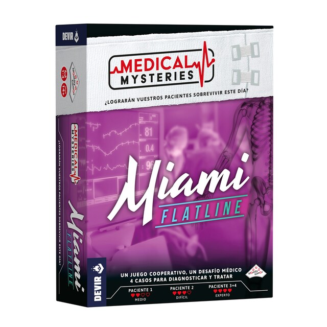 Imagem 0 de Jogo de tabuleiro Medical Mysteries Miami Devir