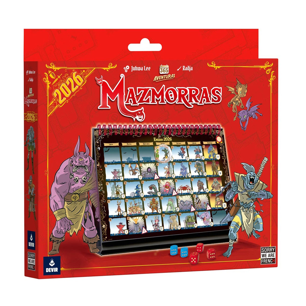 Imagem 0 de Jogo de Tabuleiro Calendário de 365 Adventures Dungeon Devir