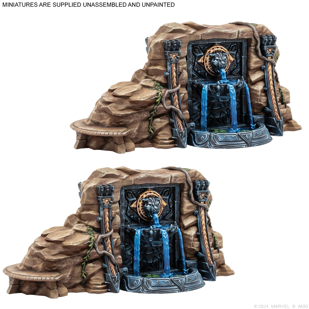 Jogo de miniaturas MCP: Icons of Bast Terrain Pack Atomic Mass Games 2