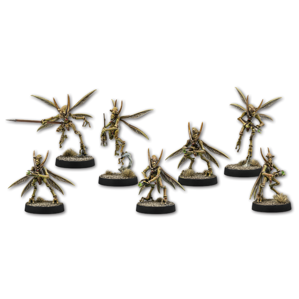 Jogo de miniaturas SW Legión:Guerreros Geonosiano Atomic Mass Games 2