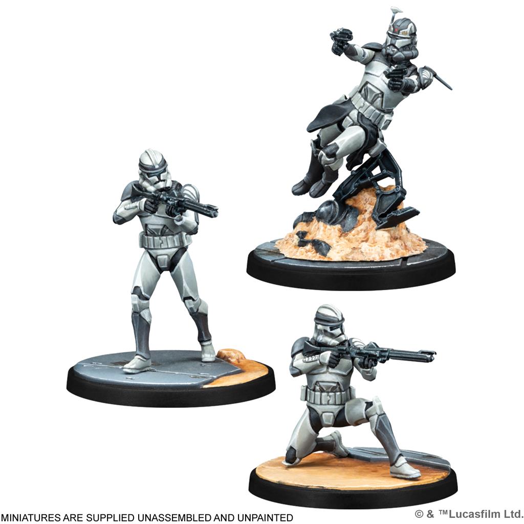 Jogo de miniaturas Lead by Example Squad Pack Atomic Mass Games 3