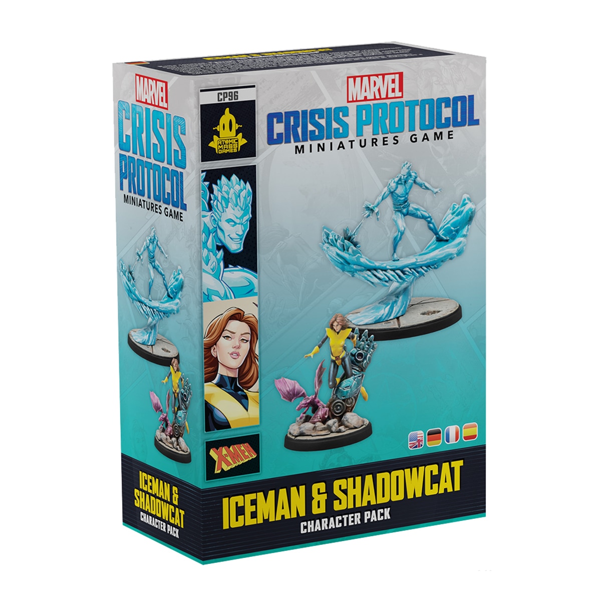 Imagem 0 de Jogo de Miniaturas MCP: Iceman & Shadowcat Atomic Mass Games