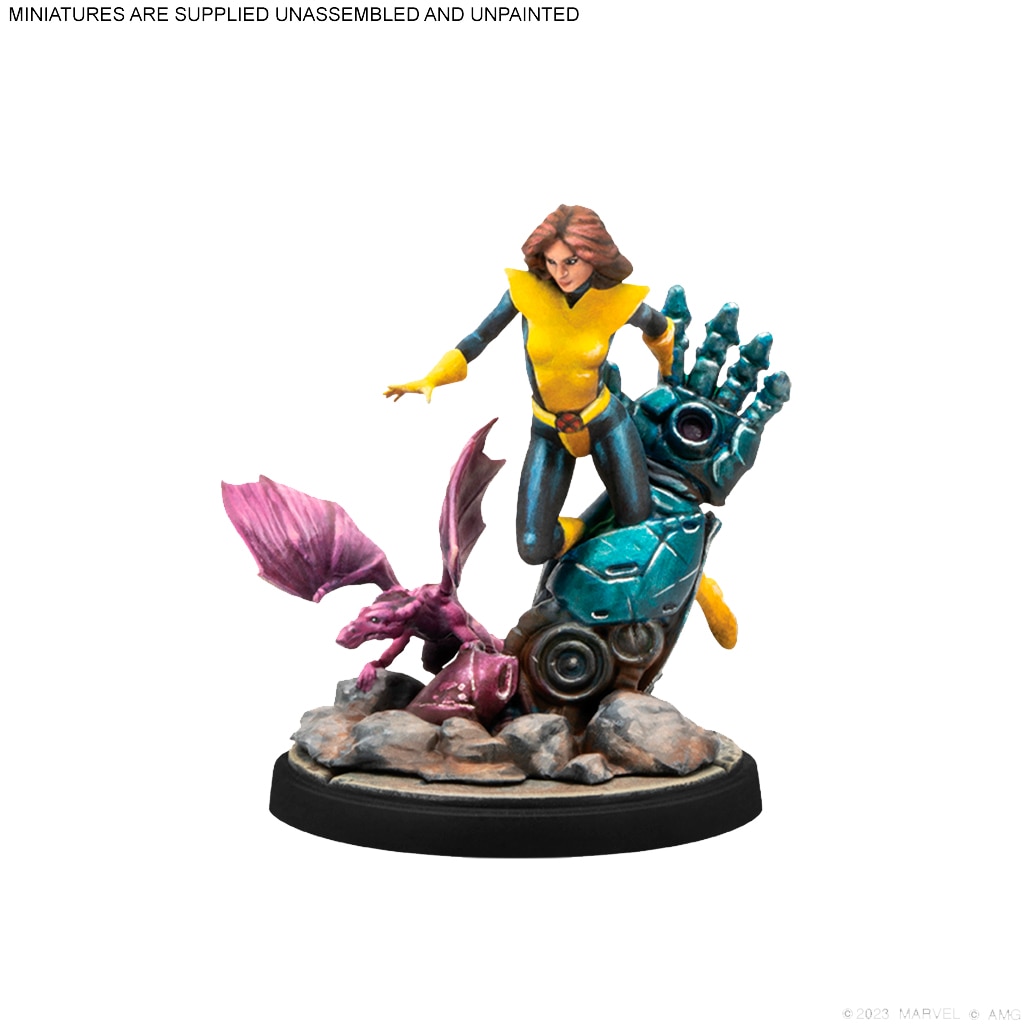 Jogo de Miniaturas MCP: Iceman & Shadowcat Atomic Mass Games 2