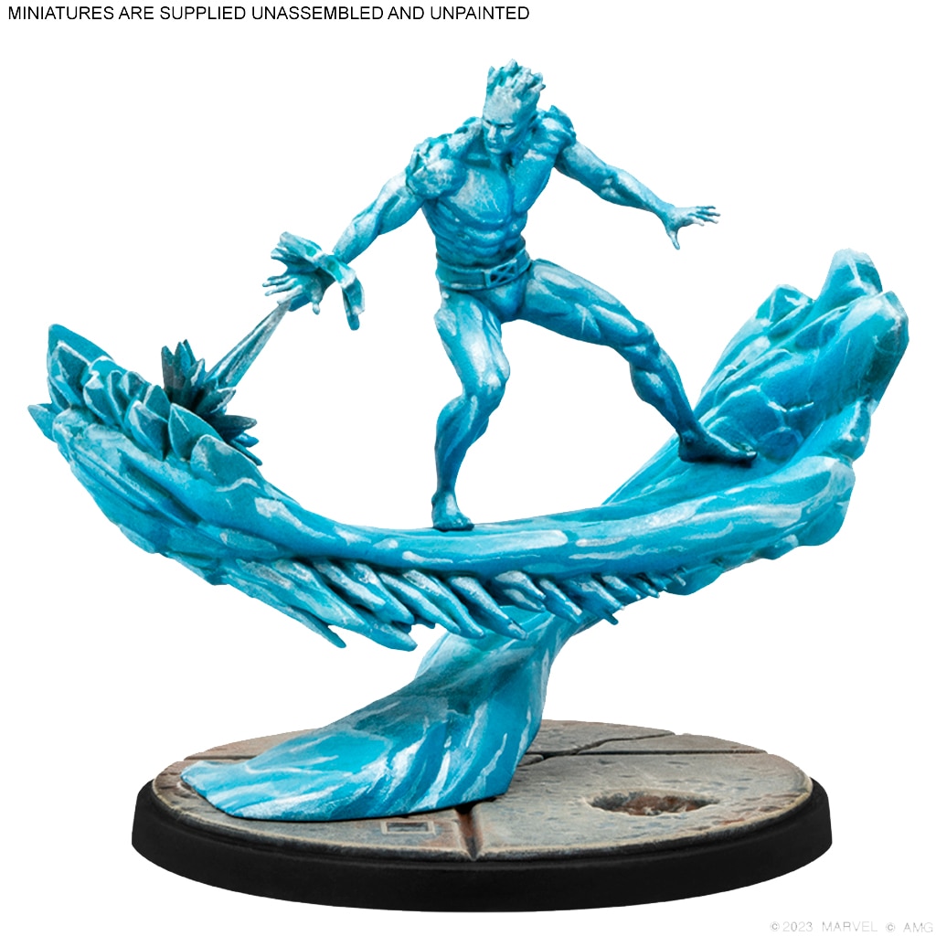 Jogo de Miniaturas MCP: Iceman & Shadowcat Atomic Mass Games 3