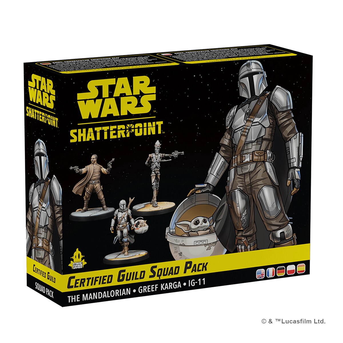 Jogo de Miniaturas Certified Guild Squad Pack Atomic Mass 1