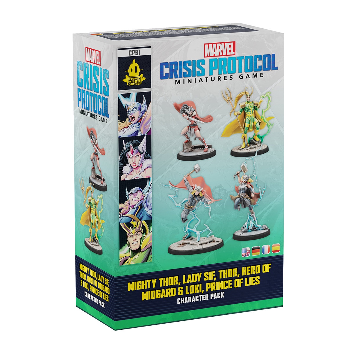 Imagem 0 de Jogo de Tabuleiro MCP: Mighty Thor+Sif+Thor&Loki Marvel