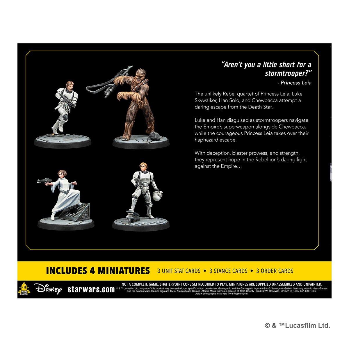 Juego de mesa This is Some Rescue! Squad Star Wars Shatterpoint 4