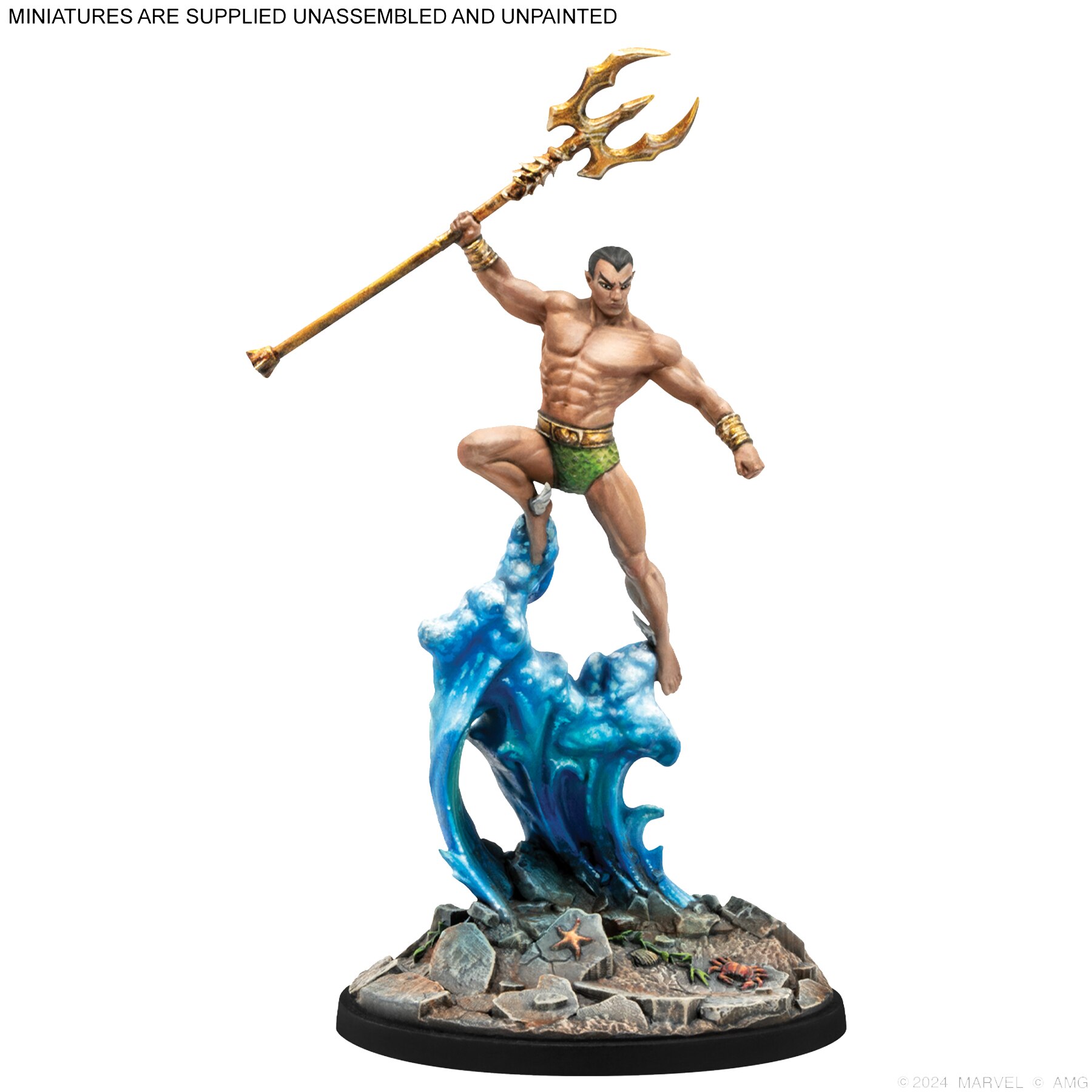 Jogo de Tabuleiro MCP: Pantera Negra & Namor Marvel 2