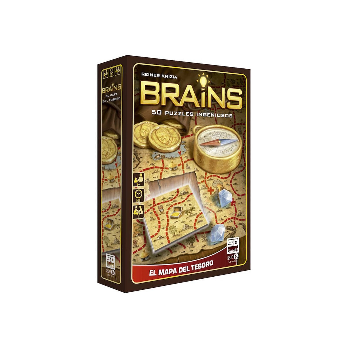 SD Games - Puzle Brains Mapa del Tesoro.