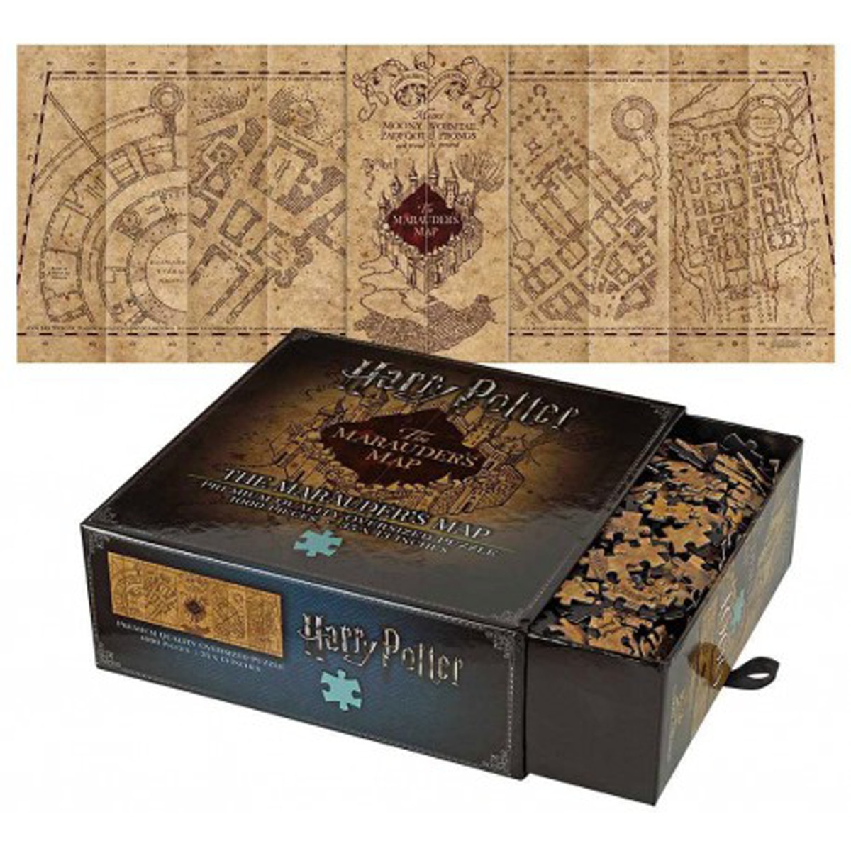 Noble Collection - Puzzle Harry Potter Mapa Del Merodeador.