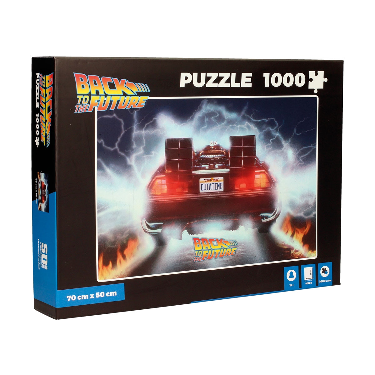 SD Toys - Puzzle Regreso al Futuro Delorean Out A Time.