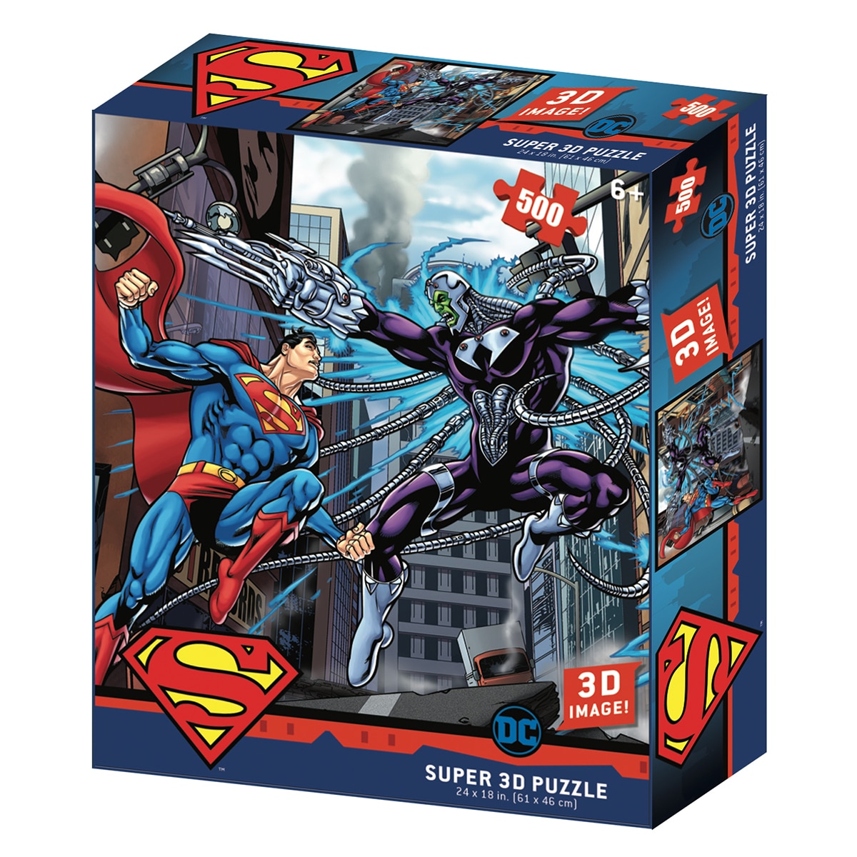 Imagem 0 de Puzzle 500 Peças DC Comics Superman Vs Electro