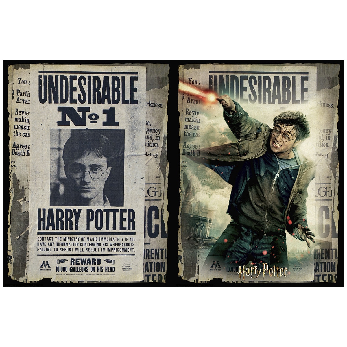 Imagem 0 de Puzzle Harry Potter Rasca Wanted 500 Peças