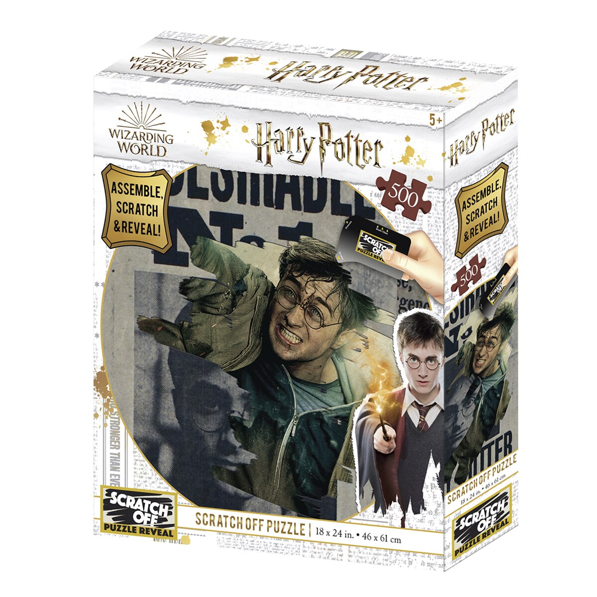 Puzzle Harry Potter Rasca Wanted 500 Peças 2