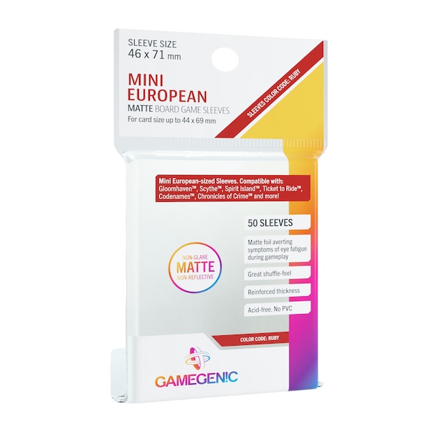 Imagen 0 de Fundas Matte Mini European Gamegenic