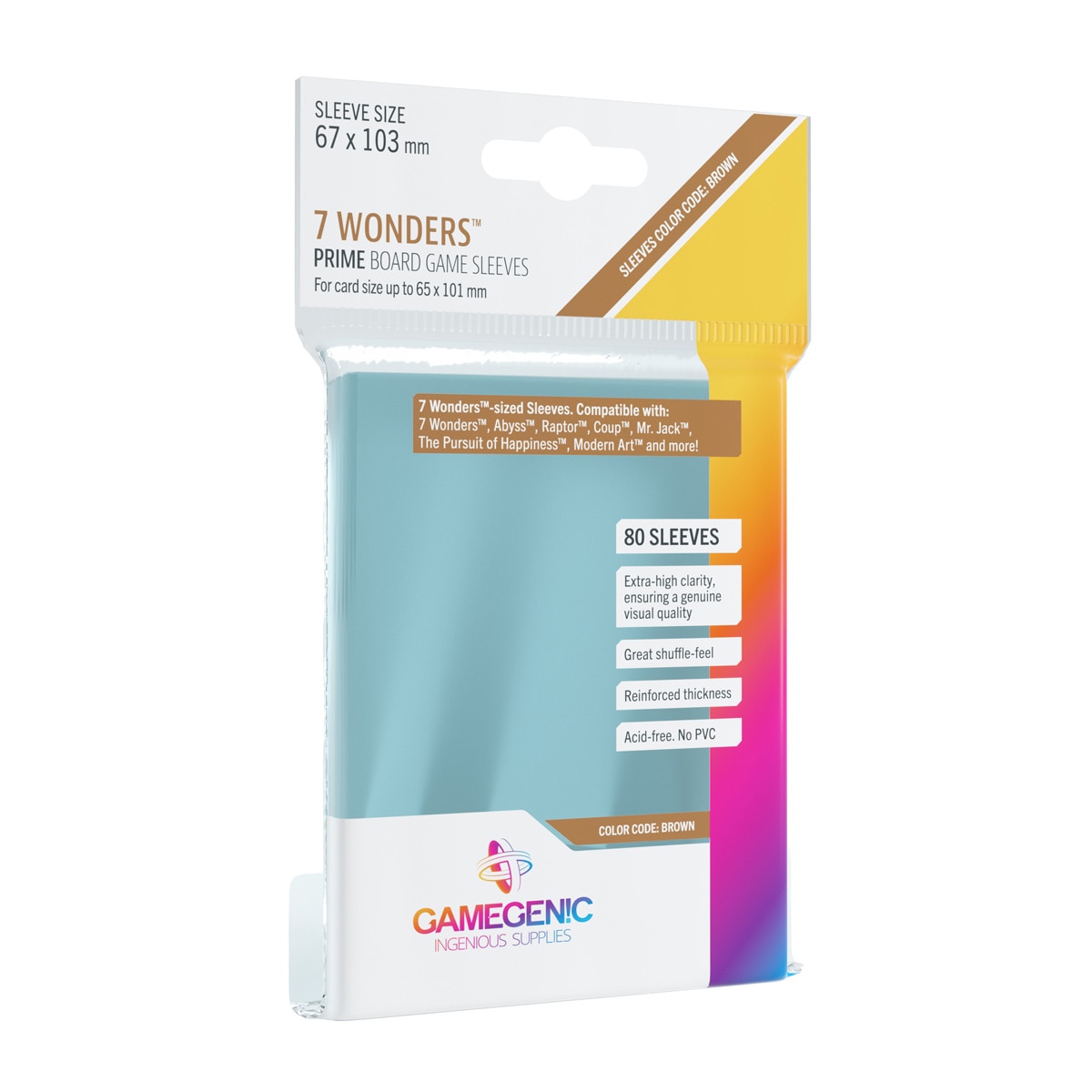 Imagem 0 de Capas Prime 7 Wonders Gamegenic