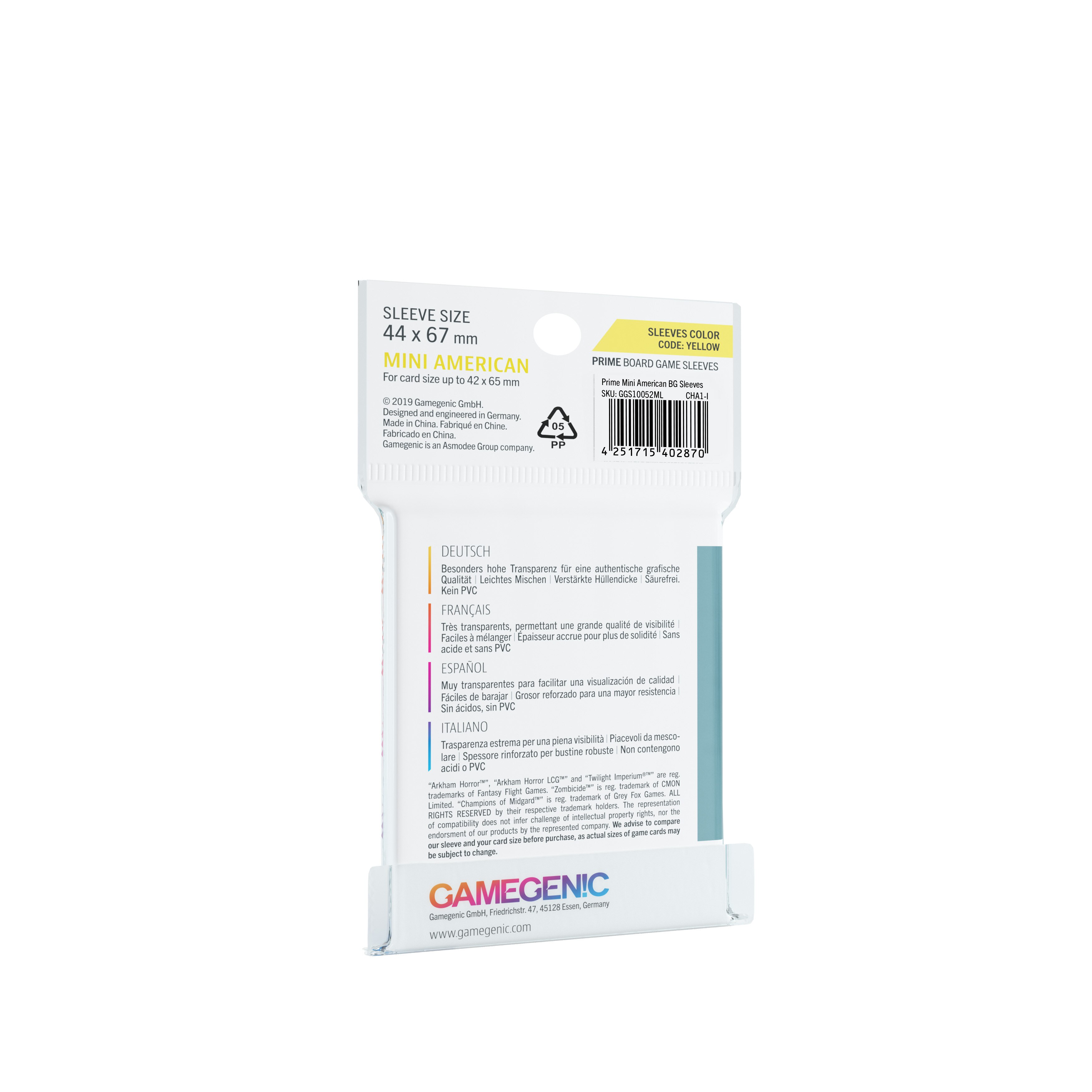 Capas Prime Mini American Gamegenic 2