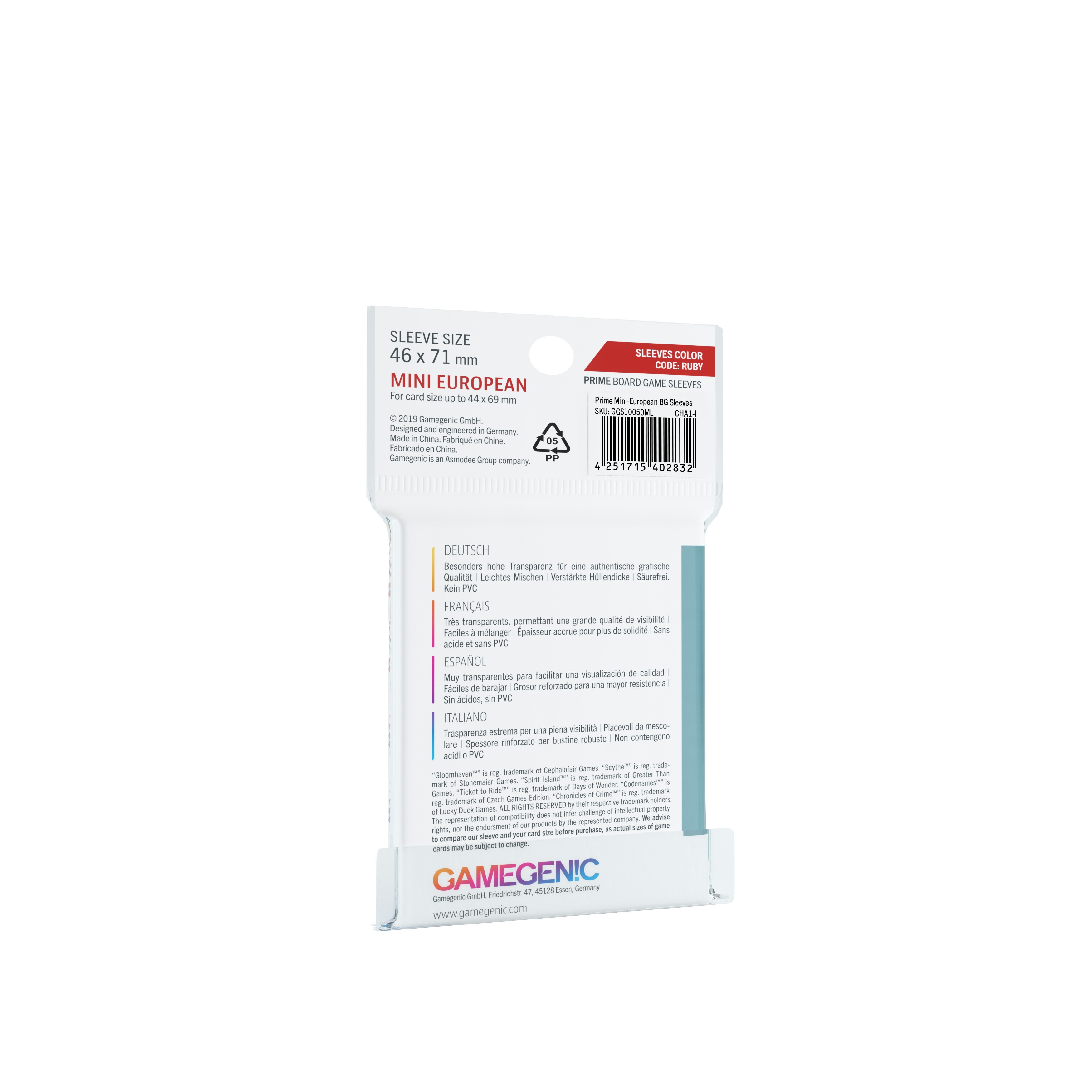 Capas Prime Mini European Gamegenic 2