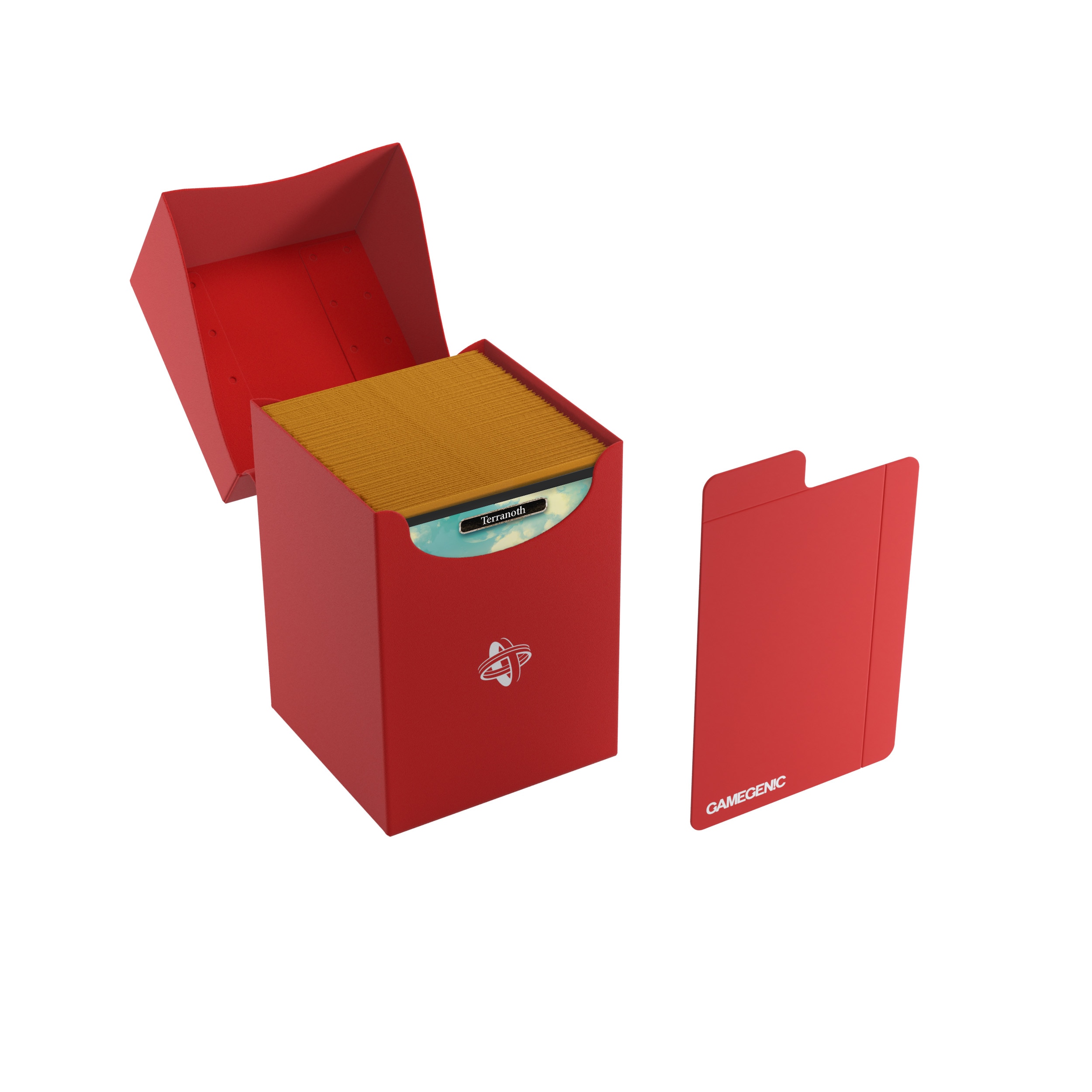 Caixa para Baralho Deck Holder 100+ Red Gamegenic 3