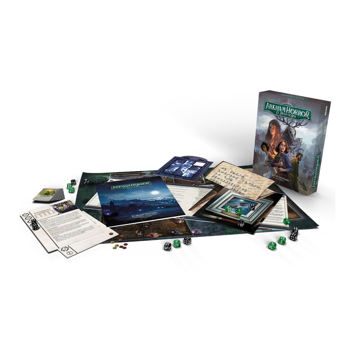 Jogo de Tabuleiro Arkham Horror RPG: RPG Box Asmodee Home 2