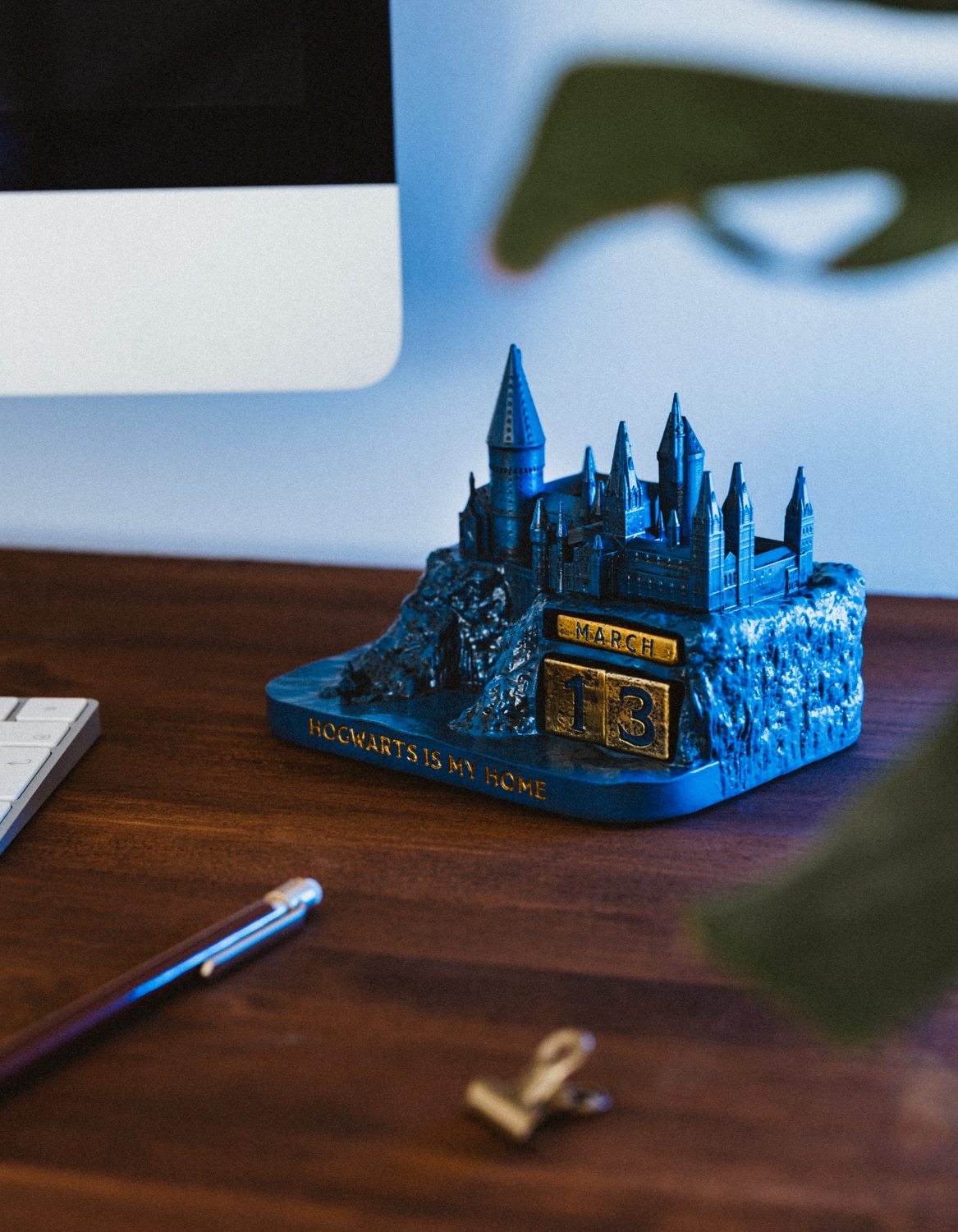 Calendário Perpétuo 3D Hogwarts Harry Potter 5