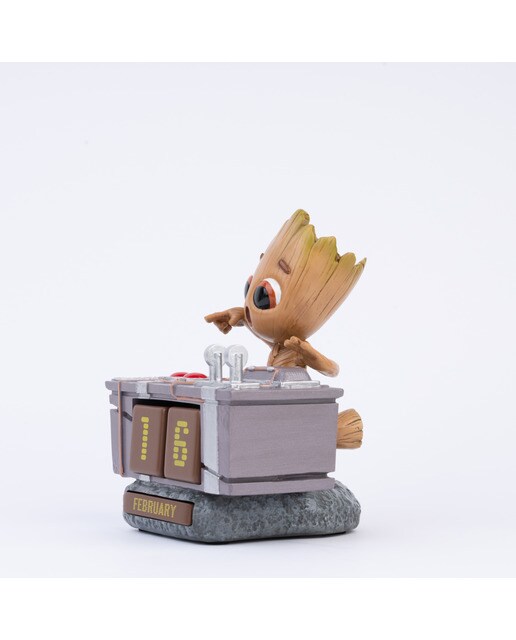 Calendário Perpétuo 3D Mini Groot Os Guardiões da Galáxia 2