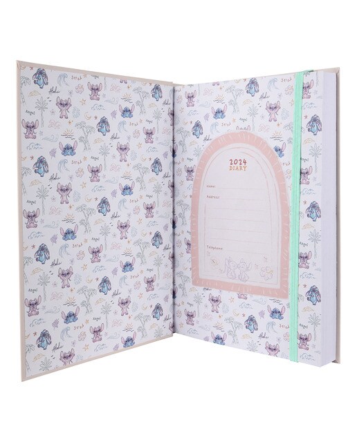 Agenda Ano 2024 Aloha Stitch Disney 4