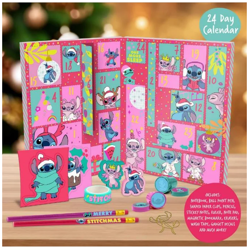 Calendario de advento Stitch 24 peças Disney 2